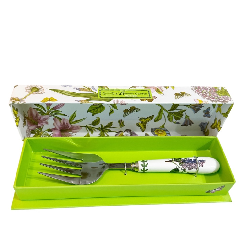 NEW Portmeirion BOTANIC GARDEN Meat Fork 🌿🍴🌿